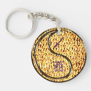 Sagittarius & Fire Rooster Key Ring