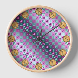 Sagittarius & Fire Snake Clock