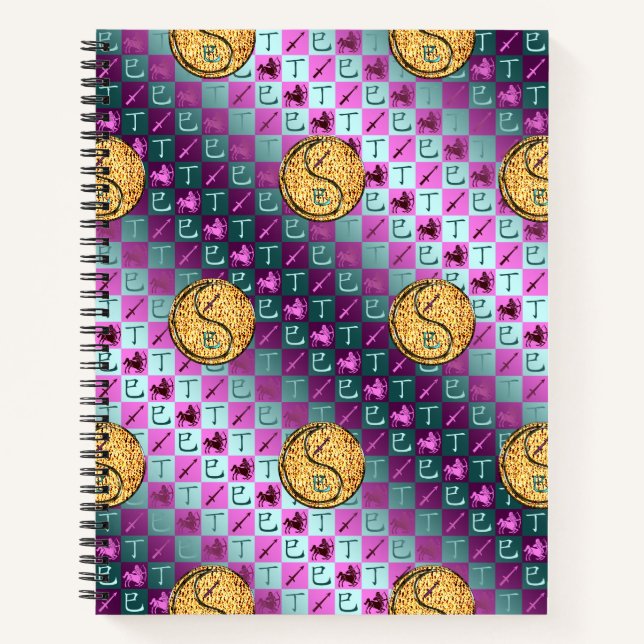 Sagittarius & Fire Snake Notebook (Front)