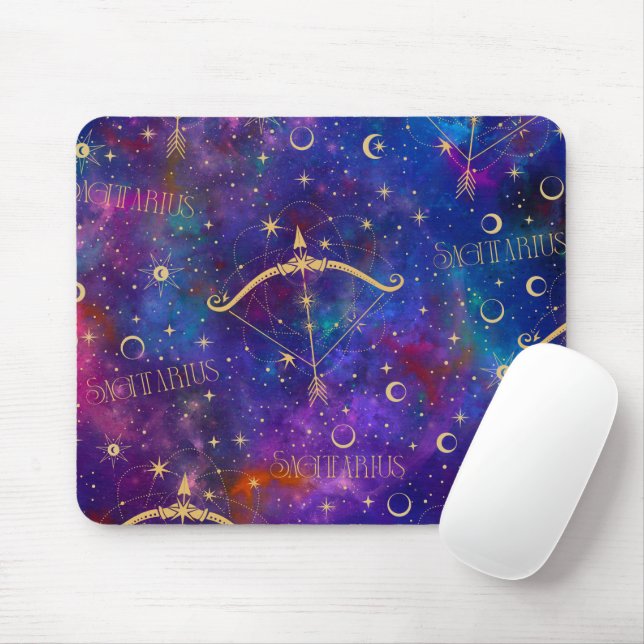 Sagittarius Galaxy Mouse Mat (With Mouse)