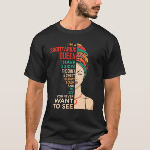 Sagittarius Girl Horoscope Zodiac Astrological Sig T-Shirt