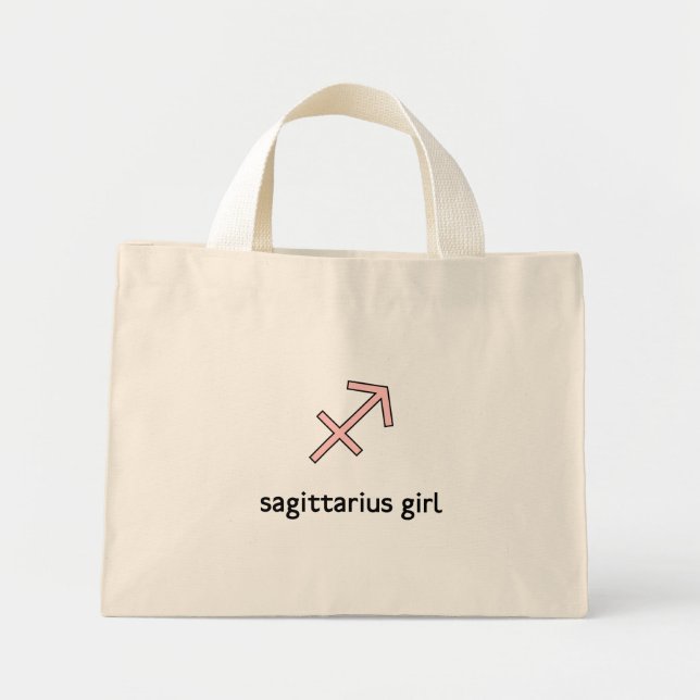 Sagittarius Girl Zodiac Bag (Front)