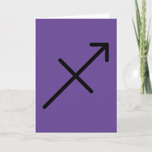 Sagittarius Greeting Card