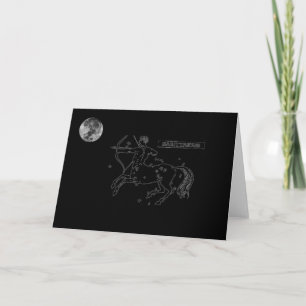 Sagittarius Greeting Card