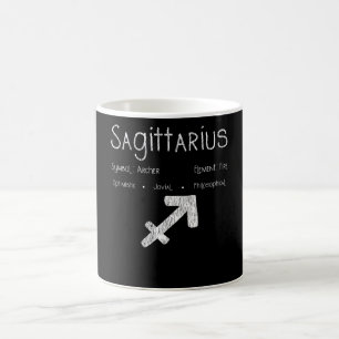 Sagittarius Horoscope Astrology Star Sign Birthday Coffee Mug