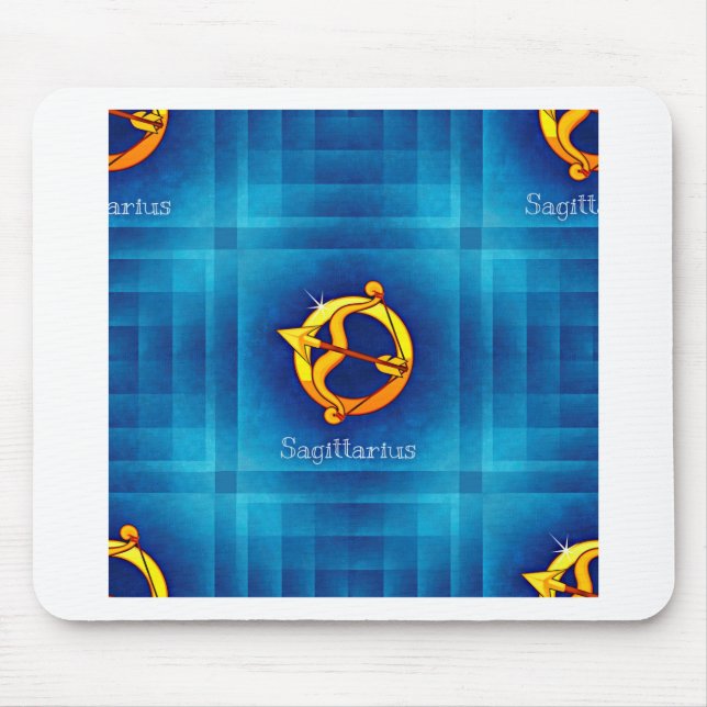 sagittarius horoscope mouse mat (Front)