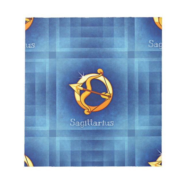 sagittarius horoscope notepad (Front)