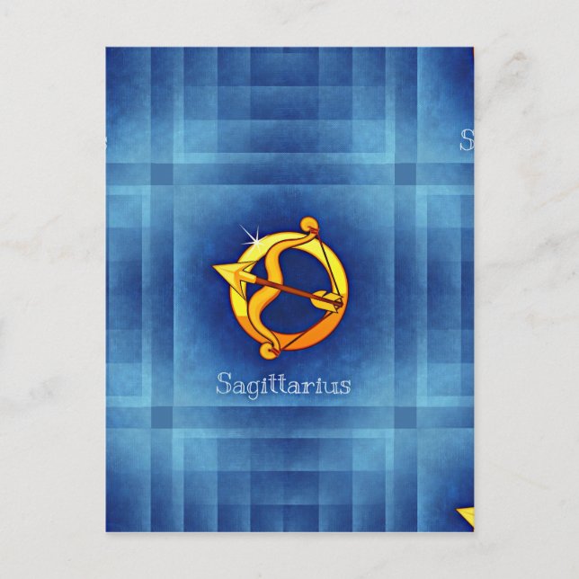 sagittarius horoscope postcard (Front)