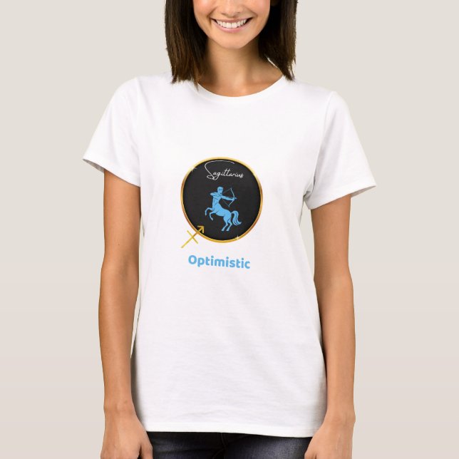 Sagittarius Horoscope T-Shirt (Front)