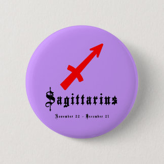 Sagittarius, Horoscope, zodiac, astrology 6 Cm Round Badge