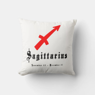 Sagittarius, Horoscope, zodiac, astrology Cushion