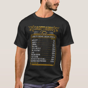 Sagittarius Horoscope Zodiac Facts Traits Rules As T-Shirt