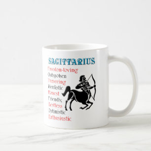 Sagittarius Horoscope Zodiac Sign Coffee Mug