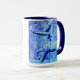 Sagittarius Indigo Mint Mug