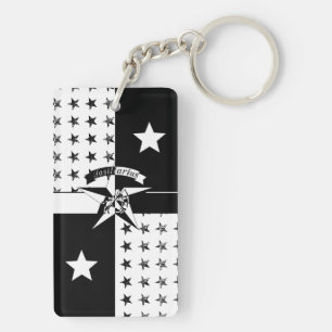 Sagittarius Key Ring