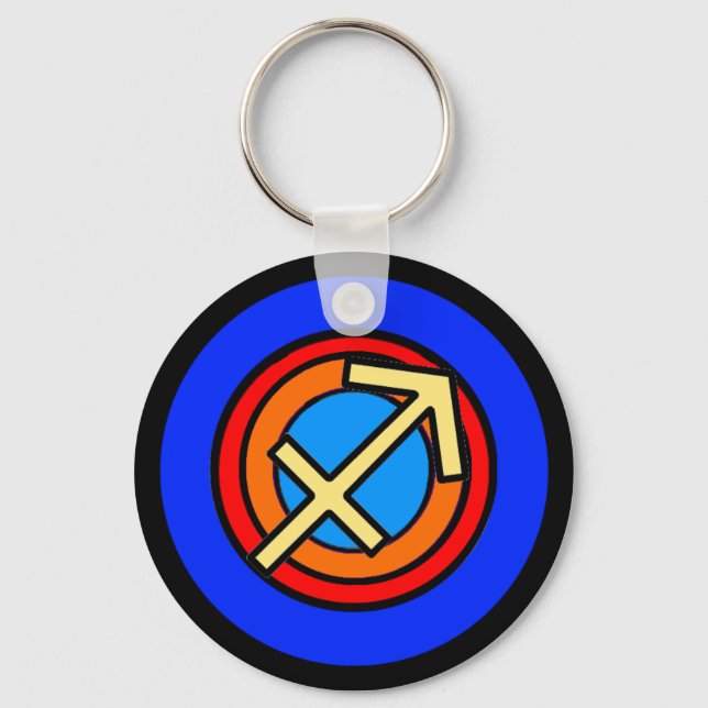 SAGITTARIUS KEY RING (Front)