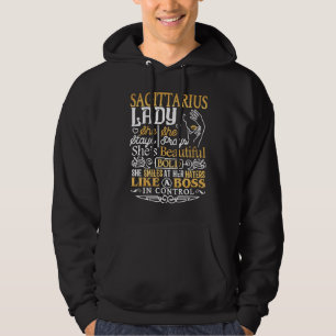 Sagittarius Lady Astrology Zodiac Sign Sagittarius Hoodie