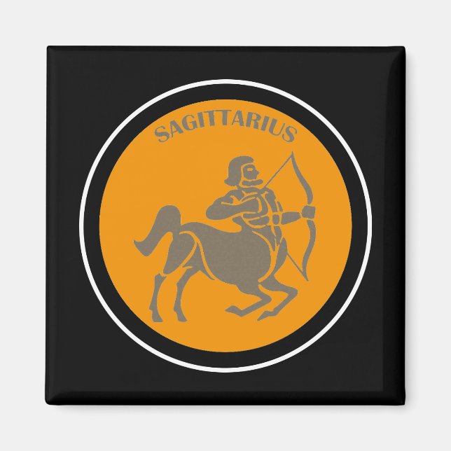 Sagittarius Magnet (Front)