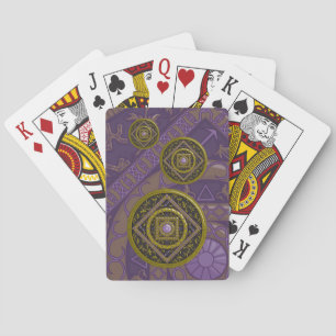 Sagittarius Mandala Classic Playing Cards