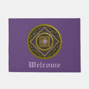 Sagittarius Mandala Doormat