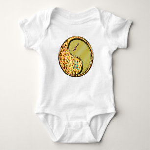Sagittarius & Metal Dog Baby Bodysuit