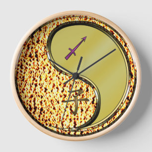 Sagittarius & Metal Rat Clock