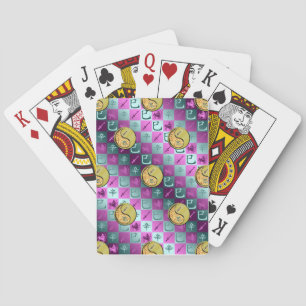 Sagittarius & Metal Snake Playing Cards