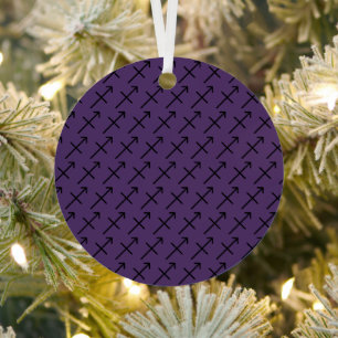 Sagittarius Metal Tree Decoration