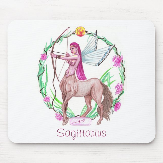 Sagittarius Mouse Mat (Front)