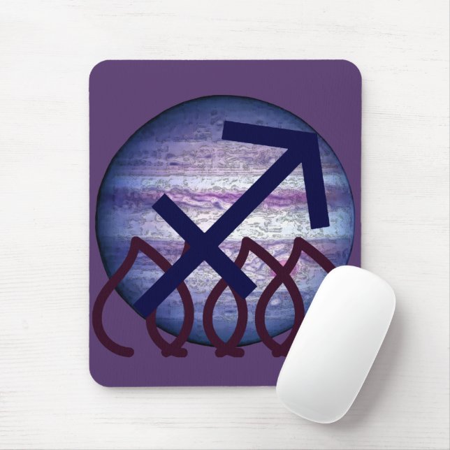 Sagittarius Mouse Mat (With Mouse)