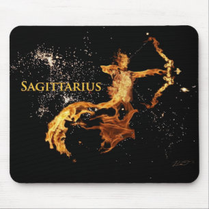 Sagittarius Mouse Pad - Zodiac Symbols