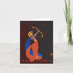 Sagittarius Note Card