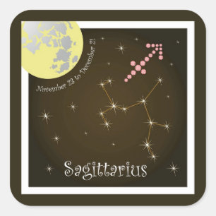 Sagittarius November 23 to December 21 sticker