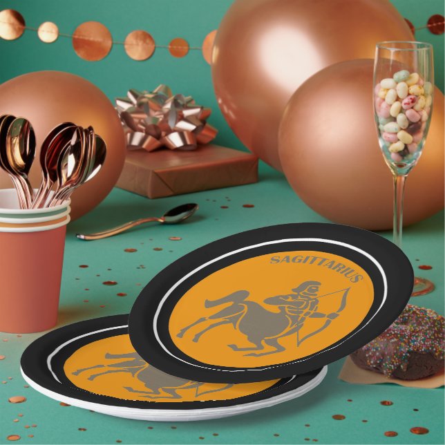 Sagittarius Paper Plate (Multi)