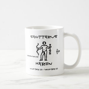 Sagittarius Personalised Coffee Mug