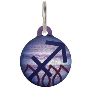 Sagittarius Pet ID Tag