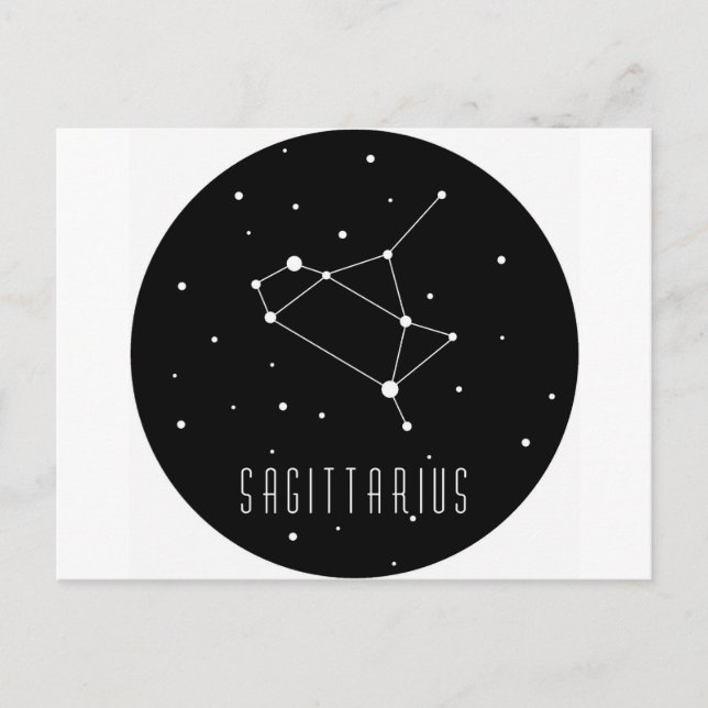 Sagittarius Postcard (Front)