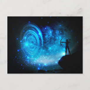 Sagittarius Postcard