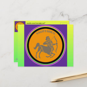 Sagittarius Postcard