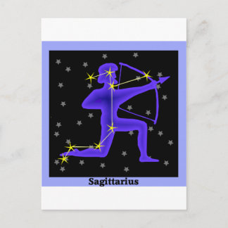 Sagittarius Postcard