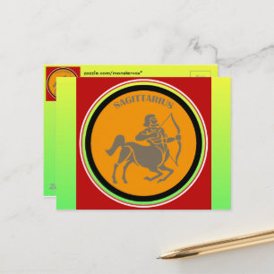 Sagittarius Postcard
