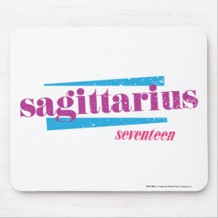 Sagittarius Purple Mouse Mat