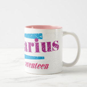 Sagittarius Purple Two-Tone Coffee Mug