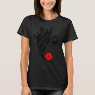 Sagittarius Queen Birthday Red Lips Sagittarius Z T-Shirt