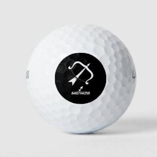 Sagittarius Silhouette Golf Balls
