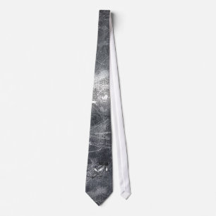 Sagittarius Symbol Grunge Distressed Steel Style Tie
