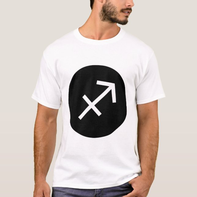 Sagittarius Symbol T-Shirt (Front)