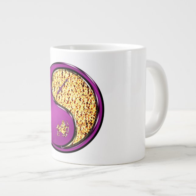 Sagittarius the Archer Large Coffee Mug (Front Right)