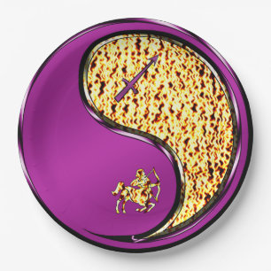 Sagittarius the Archer Paper Plate