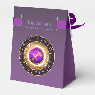 Sagittarius - The Archer Zodiac Sign Favour Box